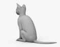Sitting Cat 3d model