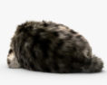 Sleeping Cat HD 3d model