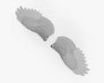 鸟的翅膀 3D模型