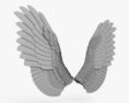 鸟的翅膀 3D模型