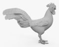 Rooster 3d model