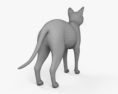 Siamese Cat HD 3d model