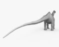 Diplodocus 3D-Modell