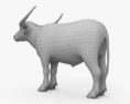 Asian Buffalo 3d model