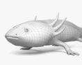 Axolotl HD Modèle 3d