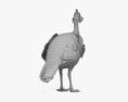 Guineafowl 3d model