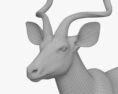 扭角林羚 3D模型
