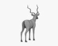 Greater Kudu 3d model