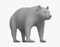 Asian Black Bear 3d model