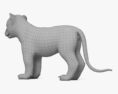 Cachorro de tigre Modelo 3D