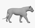Lion Walking Modelo 3d