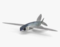 Fliegende Fische 3D-Modell