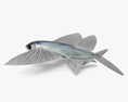Fliegende Fische 3D-Modell