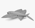 Flying Fish 3d model