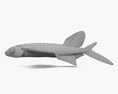飞鱼 3D模型