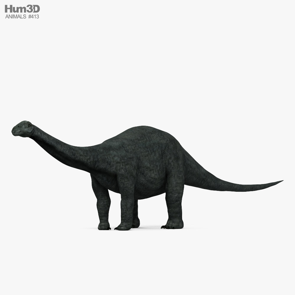Apatosaurus HD 3D model