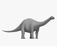 アパトサウルス 3Dモデル