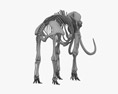 Mammut-Skelett 3D-Modell