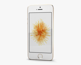 Apple iPhone SE 2 Gold Modèle 3D