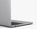 Apple MacBook Pro 13 inch (2018) Touch Bar Silver Modello 3D