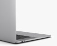 Apple MacBook Pro 15 inch (2018) Silver 3D 모델 