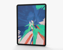 Apple iPad Pro 11-inch (2018) Silver 3Dモデル