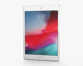 Apple iPad mini (2019) Cellular Gold 3D-Modell