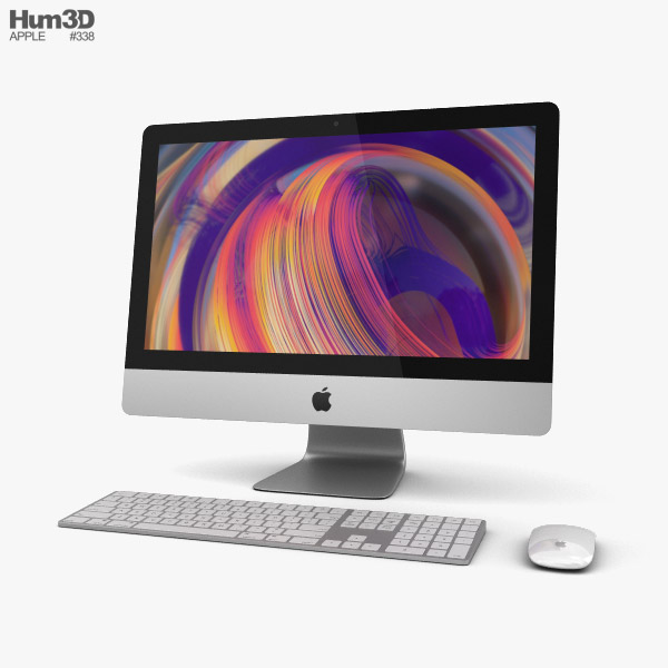 Apple iMac 21.5-inch (2019) 3D model