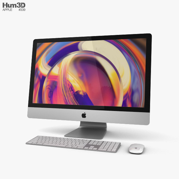 Apple iMac 27 (2019) 3D-Modell