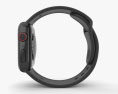 Apple Watch Series 5 40mm Space Black Stainless Steel Case with Sport Band 3d model