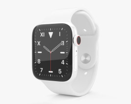 Apple Watch Series 5 44mm Ceramic Case with Sport Band 3D 모델 