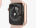 Apple Watch Series 5 44mm Gold Aluminum Case with Sport Band 3d model
