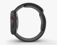 Apple Watch Series 5 44mm Space Black Stainless Steel Case with Sport Band 3d model