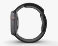Apple Watch Series 5 44mm Space Gray Aluminum Case with Sport Band 3D-Modell