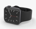 Apple Watch Series 5 44mm Space Gray Aluminum Case with Sport Band 3D-Modell