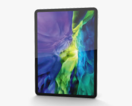 Apple iPad Pro 11-inch (2020) Silver Modello 3D