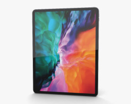 Apple iPad Pro 12.9-inch (2020) Space Gray 3D model