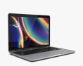 Apple MacBook Pro 13 inch (2020) Silver Modelo 3D