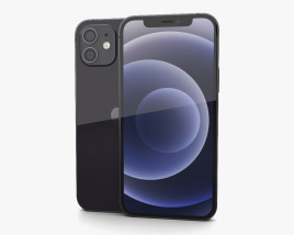 Apple iPhone 12 Black 3D model