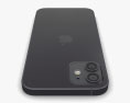 Apple iPhone 12 Nero Modello 3D