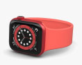Apple Watch Series 6 40mm Aluminum Red 3d model