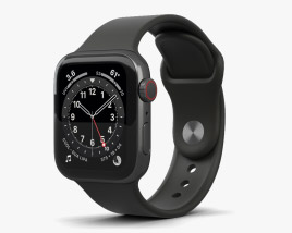 Apple Watch Series 6 40mm Stainless Steel Graphite 3D model
