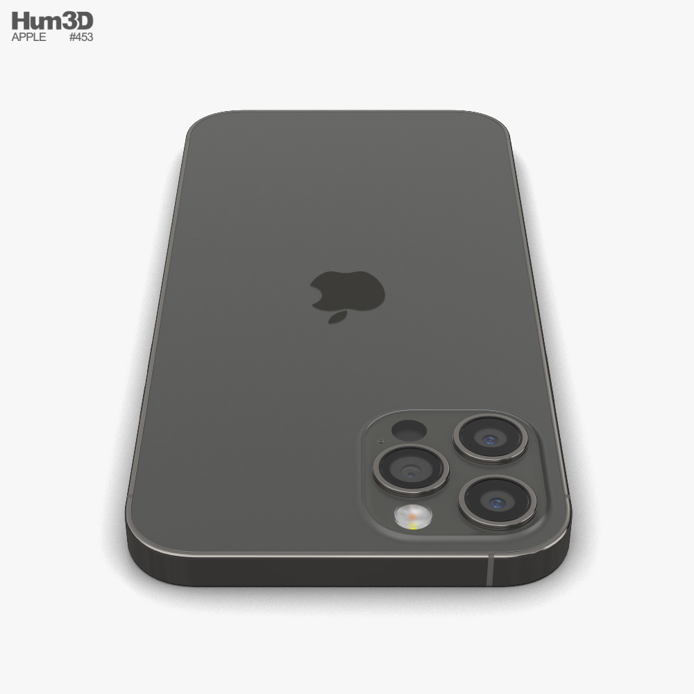 Apple Iphone 12 Pro Max Graphite 3d Model Electronics On Hum3d