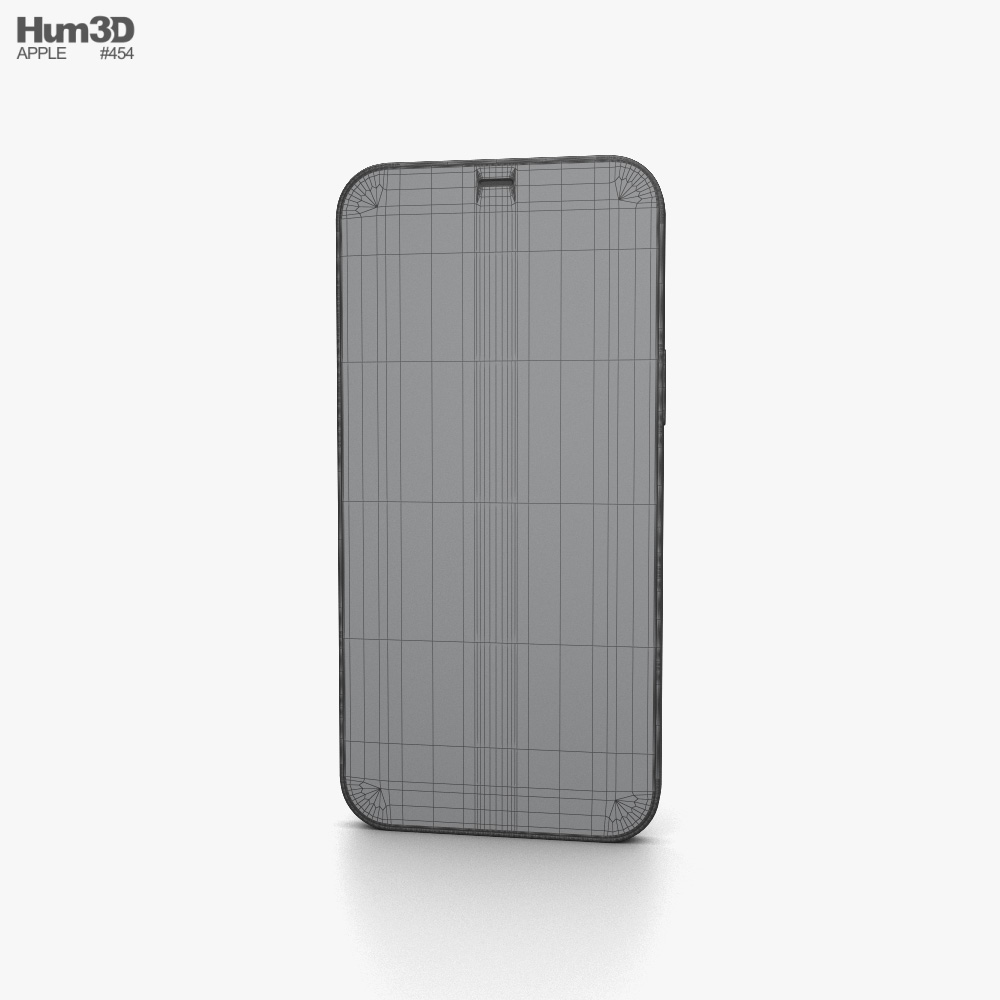 Apple Iphone 12 Pro Max Silver 3d Model Electronics On Hum3d