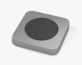 Apple Mac mini 2020 M1 Silver 3D模型