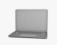 Apple MacBook Pro 13-inch 2020 M1 Silver Modelo 3D