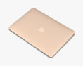 Apple MacBook Air 2020 M1 Gold 3Dモデル
