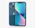 Apple iPhone 13 mini Blue 3D-Modell
