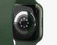 Apple Watch Series 7 45mm Green Aluminum Case with Solo Loop 3d model