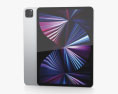 Apple iPad Pro 11-inch 2021 Silver 3d model